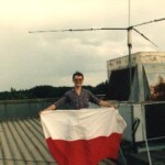 On the roof of 9V1XE station in Singapore