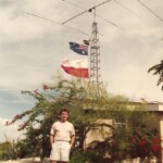 VP5VDE operation by Mirek SP5IXI/VK6DXI. It was in 1990. Mirek operated in CQ WW DX Contest CW